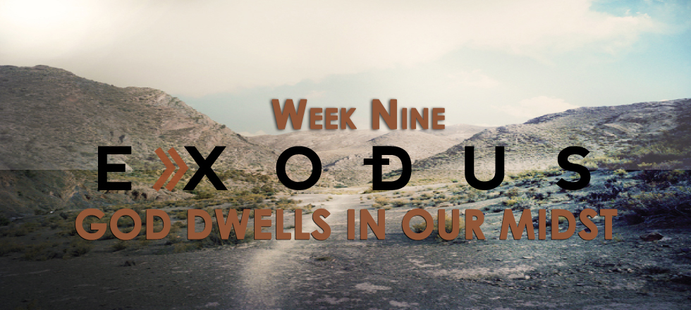 Exodus Week 9: God Dwells In Our Midst