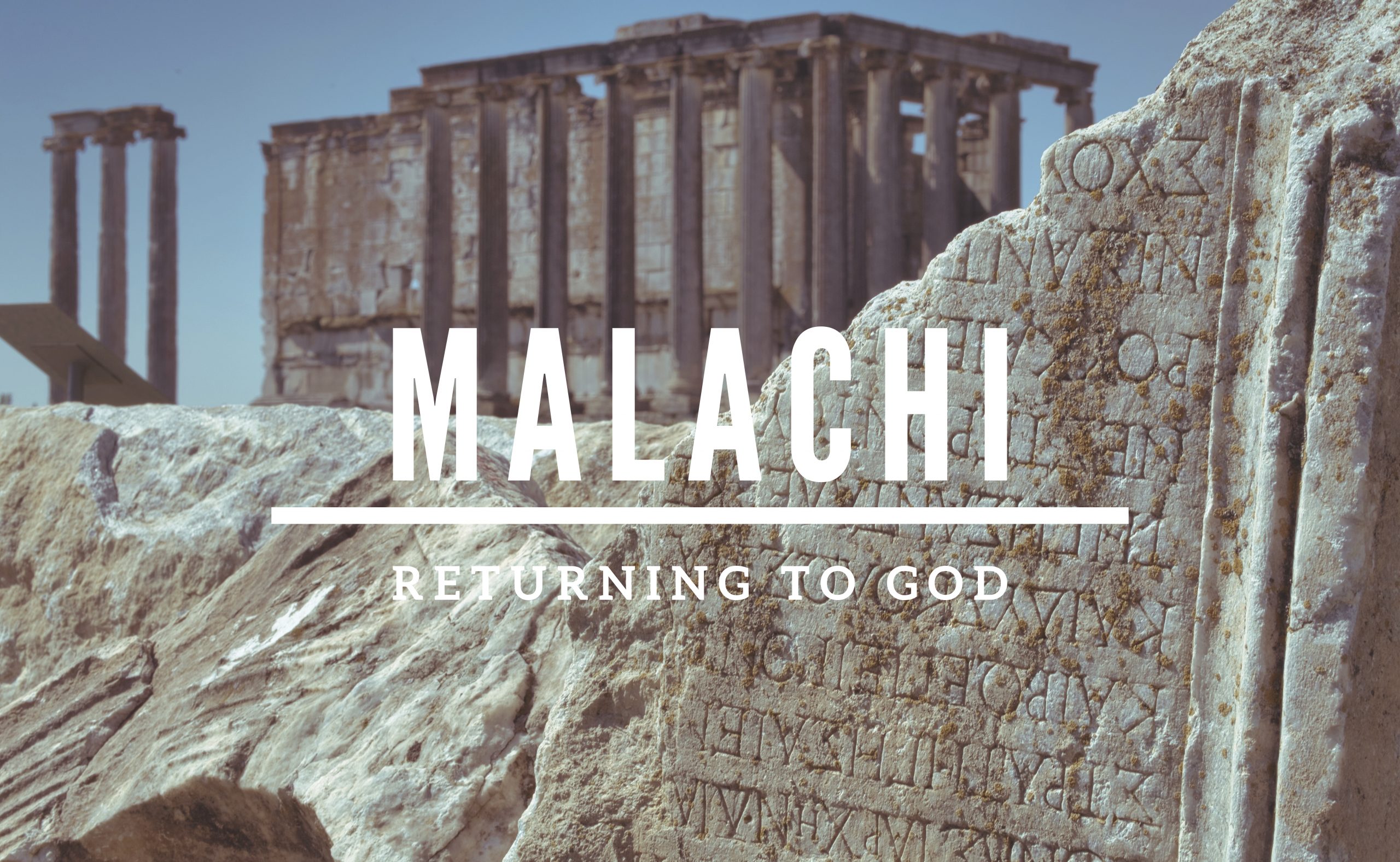 Malachi: Week 5
